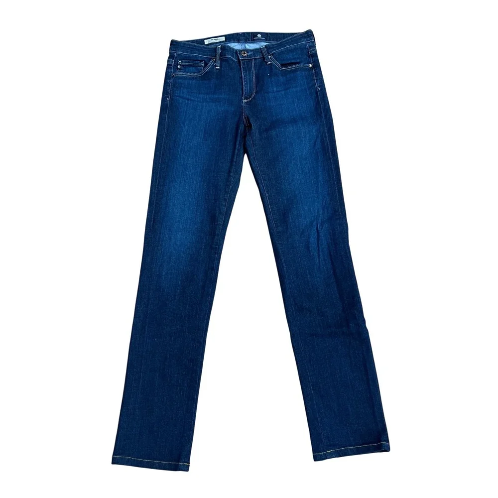 AG Adriano Goldschmied Women's 26R Dark‎ Wash Jeans Cigarette Leg Modern Classic